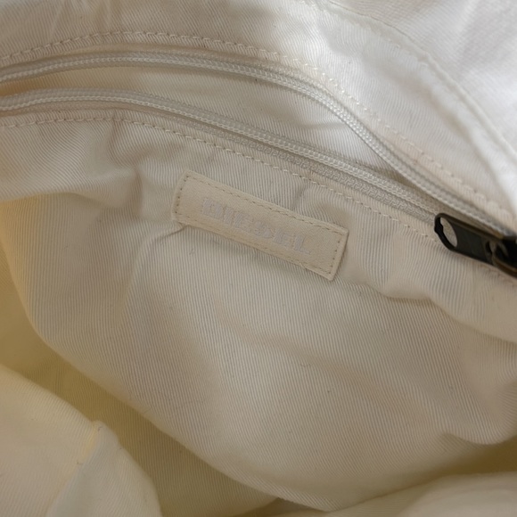 Diesel white tote. - Picture 3 of 4